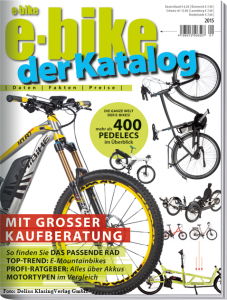Cover des Der E-Bike-Katalog 2015