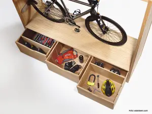 Bike Shelf von Vadolibero mit Schubladen