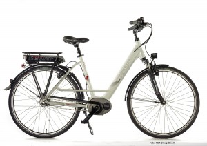 Ein Segway-damenrad mit Bosch-Motor und Shomano-Nexus-Schaltung