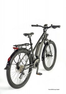 Ein Segway-Trekkingrad mit Bosch-Motor und Shimano-Ketten-Schaltung