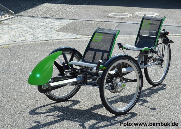 Liegerad-Trike für zwei: Tandem mit Pedelec-Antrieb | VeloStrom