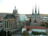 Foto des Mariendoms und der Severikirche in Erfurt