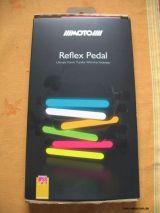 Foto der Verpackung des MOTO Reflex-Pedals