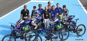 Foto des Movistar-Yamaha Moto-GP-Teams