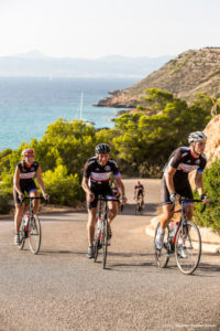 Rennradler auf Mallorca