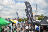 Blick auf die Fahrradmesse Velo Hamburg