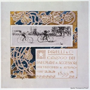 1899-Pirelli-katalog-mit-fahrradreifen@Fondazione Pirelli