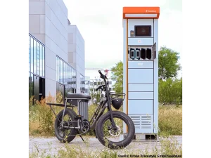 E-Bike UrbanDrive & Swobbee Wechselstation